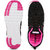 Fuel Women's Girls Black Pink Laced Up Walking Running Shoes
