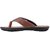 MyWalk Mens Leather Tan Open Casual Slipper