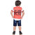 AJ Dezines Boys Shirt,Waistcoat and Shorts Set