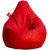 Comfy Bean Bag RED L SIZE Without Fillers - Cover Only