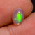 Welo Natural Ethiopian Multi Fire Opal Cab Oval 0.35Cts. Loose Gemstone HB-1186