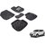 Autonity 3D Black Car Floor/Foot Mats For Fiat Palio