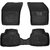 Autonity Perfect fit 3D Black Car Floor/Foot Mats For Hyundai Elite I20