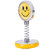 SMILEY SPIRAL CLOCK AS A GIFT SET FOR HOME AND OFFICE ( Assorted Colors )