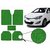Autonity Anti Slip Noodle Car Floor Mats SET OF 5 Green For Hyundai i20