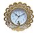 kangroo Designer Pride Quartz Golden Wall Clock/Watch For Beautiful Home/Office (30 cm x 3 cm x 30)