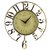 Milan Pendulum Decorative Wall Clock (31 cm x 5 cm x 31 cm, Gold)