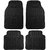 Autonity Rubber Car Floor / Foot  Mats Set Of 4 Black  For Chevrolet Tavera