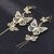 Hollow Butterfly Golden Long Drop Earring Latest Trending New Earrings