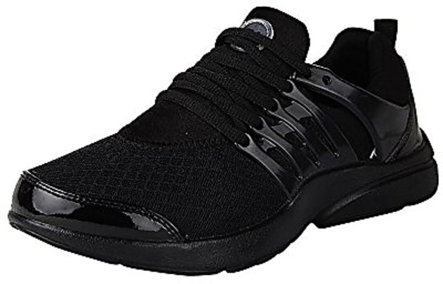 air black sports shoes