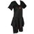 Mitushi Products Swim Suit For Ladies Dyed With Sleeves (Black)