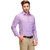 Koolpals Men's Purple Solid Regular Fit Formal Shirt