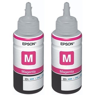 Epson Majenta Ink Pack of 2 T664 offer