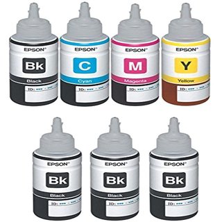 Epson T6641 set  T6641 blk 3 extra Multicolor Ink Pack of 6 offer