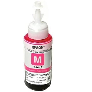 Epson Ink T6643 Magenta Ink (70 ml) For L100/L110/L200/L210/L300/L350/L355/L550 offer