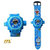 METTLE (TM.) MT-KDW1701 DORAEMON BLUE - 24 Different Images Projector Digital Toy Watch.