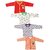 Babeezworld Baby Cotton Front Open Full Sleeves Vest Tshirt Jhabla Top Suitable For Girls & Boys (Kids Combo Set Pack Of 4)