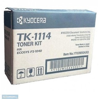 Kyocera TK-1114 Toner Cartridge Kyocera Kyocera FS-1040/FS-1020MFP/FS-1120. Single Color Toner(Black) offer