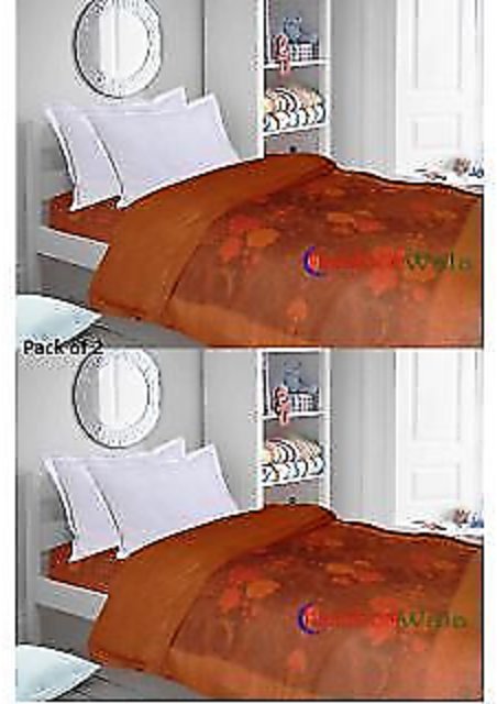 Buy Designer Printed Single Bed Duvet Cover Dohar Set Of 2