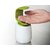 Zahab C-Pump Single-Handed Soap Dispenser/ Soap Bottle, (White and Green)