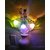 S4D DREAMS MUSHROOM LED LAMP WITH WHITE POT YELLOW ROSE  ENERGY SAVING  MULTI COLOR SENSOR FOR BEDROOM ROOM