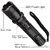 Rechargeable Self Defense Electric SHOCK Flashlight 1101 Type Stun Gun Torch with Cover