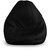 XXL Size Bean Bag cover- Black Color (Without Beans)