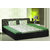 India Furnish 100 Cotton Leaves Design Double Bedsheet Set with 2 Pillow Covers Green Color