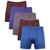 (PACK OF 6) Common Mens Cotton Trunk Underwear - Multi-Color