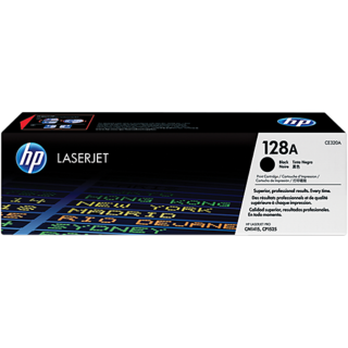 HP 128A Black LaserJet Toner Cartridge (Black) offer