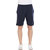 BONATY Navy Blue Blended Cotton Solid  Shorts For Men