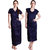 Senslife women satin nightwear sleepwear 2pc set of night and robe set SL021