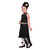Adiva Girl's Party Wear High Low Dress for Kids