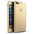 I Phone 7 Plus 360 Degree Full Body Protection Front  Back Case Cover (iPaky Style) with Tempered Glass by BRAND FUSON for I Phone 7 Plus - GOLD