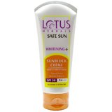 Lotus Herbal Safesun Whitening Sun Block Crme SPF-30