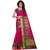 Alankrutha Pink Color Cotton Self-Design Saree With Blouse Piece