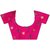 Alankrutha Pink Color Cotton Self-Design Saree With Blouse Piece