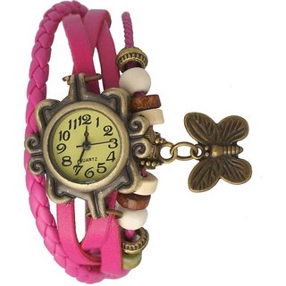 Buy M K Trading Pink Dori Analoge Watch For Girl By Miss Online