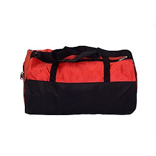 CP Bigbasket Polyester Trendy 30 Ltrs Red Gym Sport Duffle Bag Travel bag With Shoe Compartment