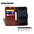 Ceego Luxuria Wallet Flip Cover for Nokia 3 (Walnut Brown)