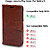 Ceego Luxuria Wallet Flip Cover for Nokia 3 (Walnut Brown)