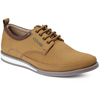red chief rust casual shoes