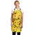 Dreams Home Single PVC  Waterproof Adjustable Apron With Front Pocket,Yellow
