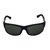 Meia Black Medium Full Rim Uv Protection Wrap-around Unisex Sunglasses 