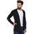 Combo of Wittrends Men's Cotton Blend Shawl Neck Black and Maroon Cardigan Shrug with Side Pockets