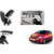 Autonity Dual Tone Car Armrest Console Black & Chrome For Tata Indica Vista