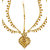 Zaveri Pearls Antique Gold-Toned Traditional Maangtikka-ZPFK6634
