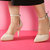 Msc Women'S Cream Platform Heel