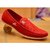 Jokatoo Men's Red Silp-On Loafers