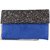 Tarusa Blue Embroidered Clutch